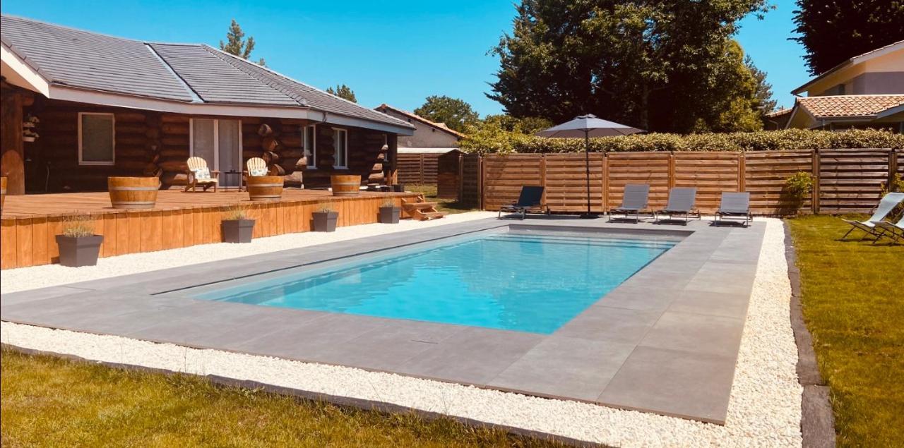 Chalet Montana - Au Cottage Du Medoc - Proche De Bordeaux Saint-Aubin-de-Médoc 외부 사진